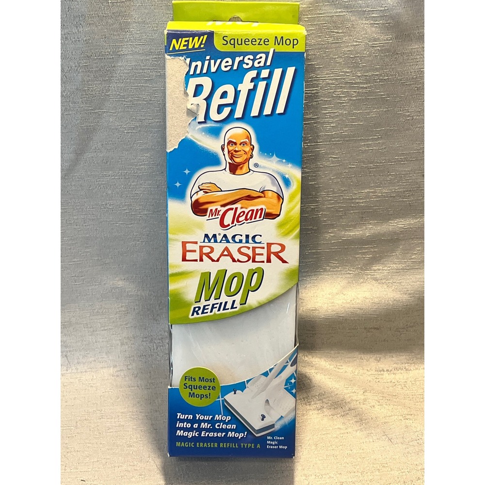 Mr Clean Magic Eraser Mop Refill Type A Universal Squeeze Mop Head Replacement